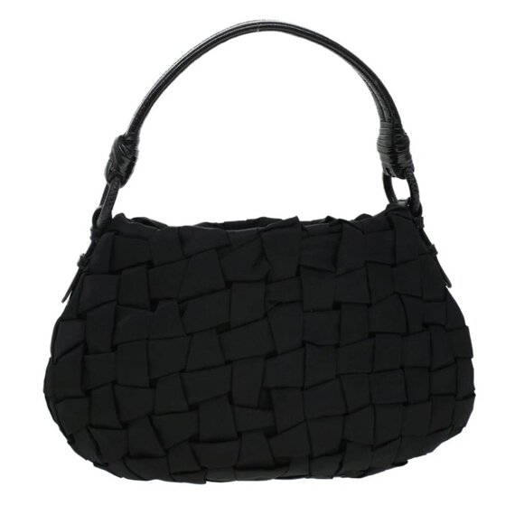 PRADA Shoulder Bag Nylon Black - Picture 3 of 16
